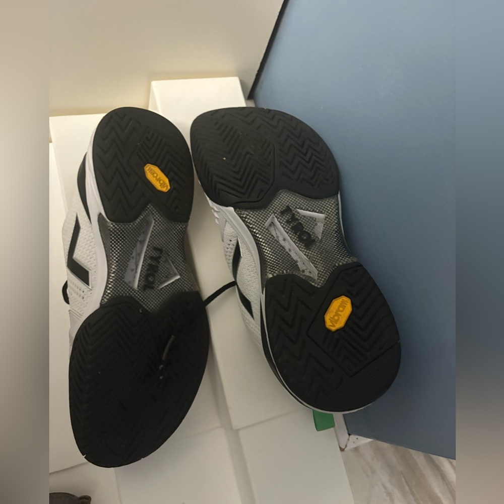 Vibram White and Black Athletic Shoes - Picture 7 of 7